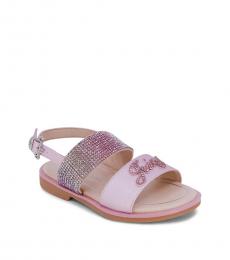 Baby Girls Pink Embellished Sandals