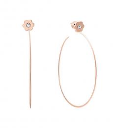 Michael Kors Gold Flower Power Drop Delicate Earrings