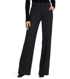 AG Adriano Goldschmied Black High Rise Wide Trouser