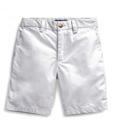 Ralph Lauren Little Boys Light Smoke Poplin Shorts