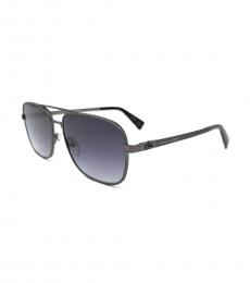 Marc Jacobs Dark Ruthenium-Grey Square Sunglasses