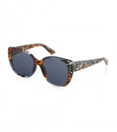Christian Dior Black Multi Studded Sunglasses