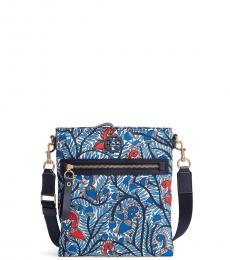 Tory Burch Blue Swingpack Medium Crossbody Bag