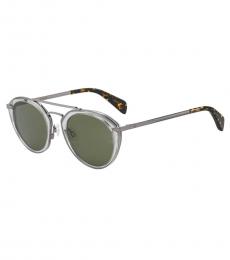 Rag And Bone Gree Grey Round Sunglasses