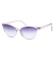 Calvin Klein Purple Cat Eye Sunglasses