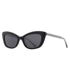 Kate Spade Black Grey Cat Eye Sunglasses