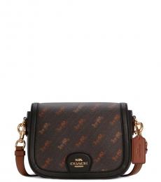 Coach Black Horse And Carriage Small Crossbody Bag