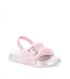 Juicy Couture Baby Girls Pink Embellished Sandals