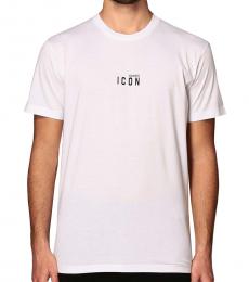 Dsquared2 White Front Logo T-Shirt
