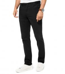 Michael Kors Black Parker Slim-Fit Stretch Twill Pants