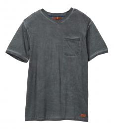 7 For All Mankind Boys Castle Rock V-Neck T-Shirt