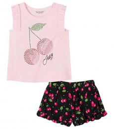 Juicy Couture 2 Piece Top/Shorts Set (Girls)