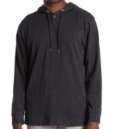 Tommy Bahama Dark Grey Island Fog Henley Hoodie