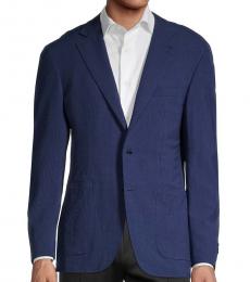 Canali Blue Regular-Fit Sportcoat