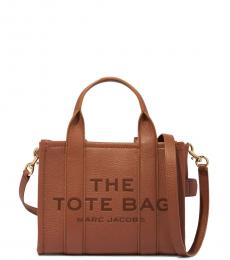 Marc Jacobs Brown The Tote Small Satchel