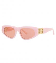 Balenciaga Light Pink Cat Eye Sunglasses