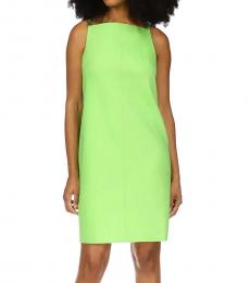 Michael Kors Light Green Sleeveless Shift Dress