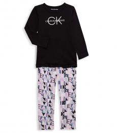 Calvin Klein 2 Piece Top/Leggings Sets (Baby Girls)