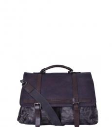 Dolce & Gabbana Brown Camouflage Large Messenger Bag