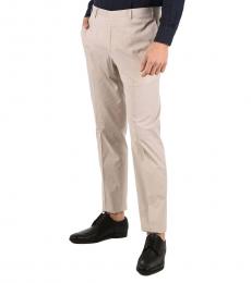 Beige Cc Collection Mid-Rise Waist Jetted Pocket Reset Chinos