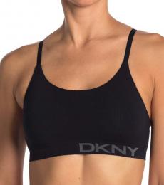 DKNY Black Scoop Bralette