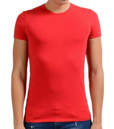Versace Collection Red Short Sleeve T-Shirt