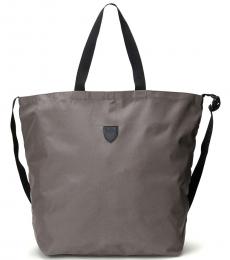 Grey Packable Large Tote