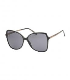 Jimmy Choo Black Butterfly Sunglasses
