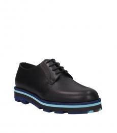 Valentino Garavani Black Leather Lace Ups