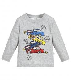 Stella McCartney Baby Boys Light Grey Georgie T-Shirt