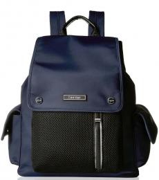 Calvin Klein Navy Tali Cargo Pocket Large Backpack