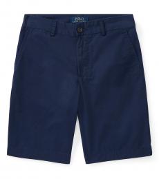 Ralph Lauren Boys Navy Straight Fit Chino Shorts