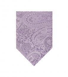 Michael Kors Lilac Perfect Movement Paisley Tie