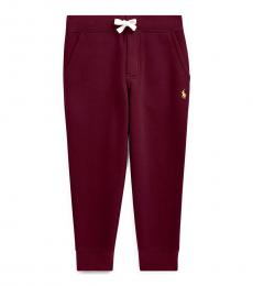 Ralph Lauren Little Boys Cherry Fleece Jogger Pants