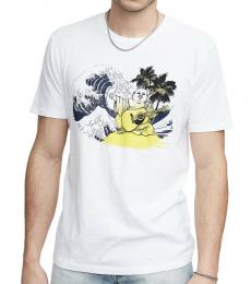 White Palm Buddha T-Shirt