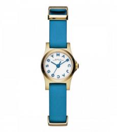 Blue Henry White Dial Watch