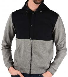 Corneliani Grey Hoodie Matias Sweatshirt