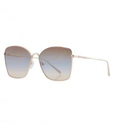 Longchamp Golden Gradient Butterfly Sunglasses