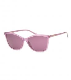Jimmy Choo Purple Square Sunglasses