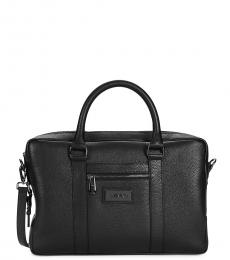 Black Roland Large Briefcase Bag