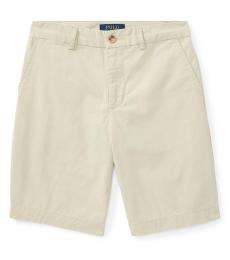 Ralph Lauren Boys Sand Straight Fit Chino Shorts