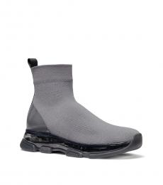 Michael Kors Heather Grey Kendra Sock Sneakers
