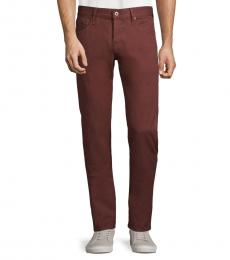 AG Adriano Goldschmied Deep Mahogany Slim Skinny Jeans