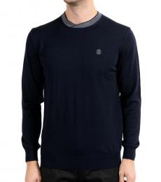 Navy Blue Crewneck Sweater