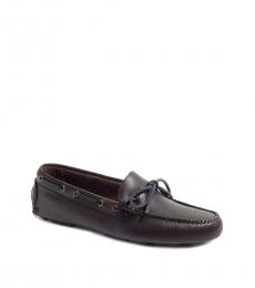 J.Crew Dark Brown Leather Loafers