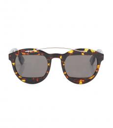 Dark Havana Square Sunglasses