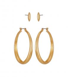 Vince Camuto Golden Hoop Earrings