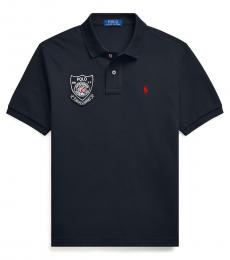 Ralph Lauren Boys Black Lunar New Year Polo