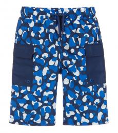 Stella McCartney Little Boys Blue Swim Shorts