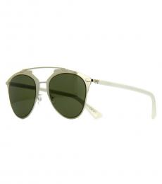 Pale Gold-Green Modish Sunglasses